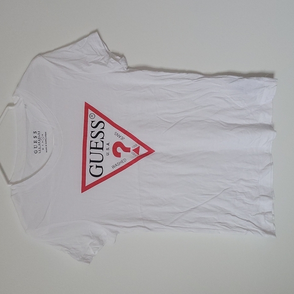 GUESS Original Logo T-Shirt size L - Picture 1 of 13